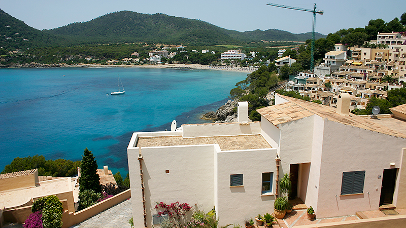 Blick auf Canyamel und seine Bucht