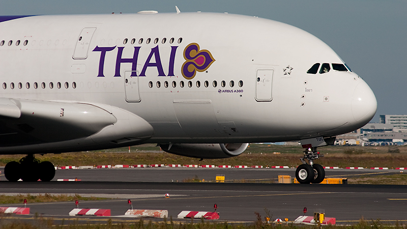 Thai Airways International // HS-TUC // Airbus A380-841 