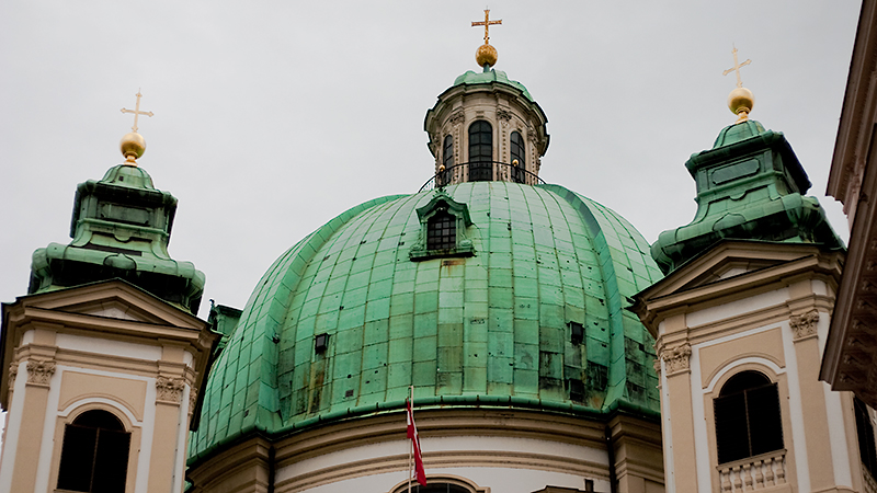 Drei Kreuze... - die Peterskirche