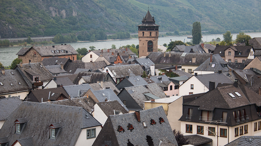 Blick über Oberwesel