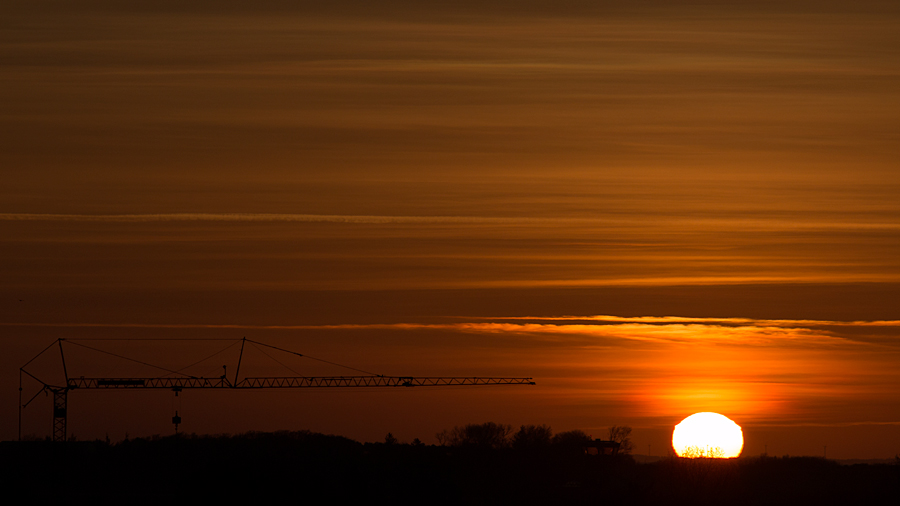 Sonnenaufgang über Sylt