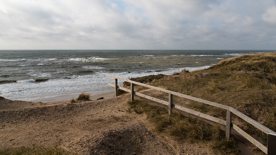 ...voll im Wind stehen!