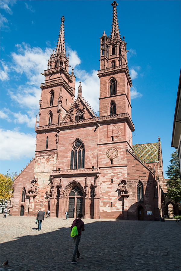 Hauptportal des Basler Münsters