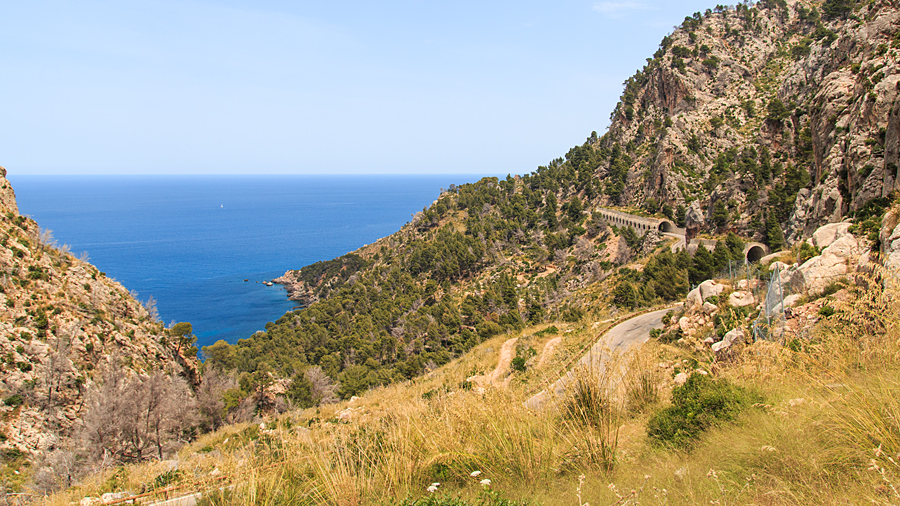 Fotostop beim Roadtrip entlang der MA-10 im Gebirge der Tramuntana