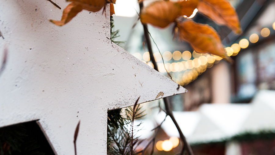 Am Weihnachtsmarkt